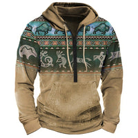 Medieval Gothic Punk Character Cosplay Hooded Sweatshirt Casual Street Cardigan