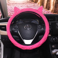 Steering wheel cover