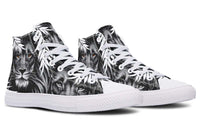 Printed Couple High-top Canvas Shoes
