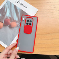 Sliding cover push window mobile phone case