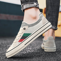Breathable Thin Knitted Mesh Men's Casual Sneakers