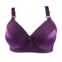 Large Size Underwear Women's Thin Bra Middle-aged And Elderly