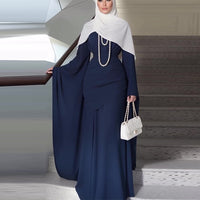 Womens Stylish Fitted Mid-length Long-sleeve Dress