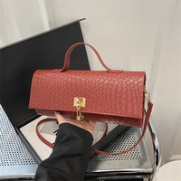 Solid-color Minimalist Versatile And Premium-feel Crossbody Bag For Women