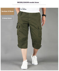 Men's Loose Thin Multi-pocket Outdoor Sports And Casual Shorts