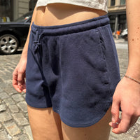 Women's Casual Sports Shorts With Elastic Waistband And Drawstring