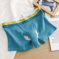 Men's Mesh Boxers Breathable Bullet Separation Boxers