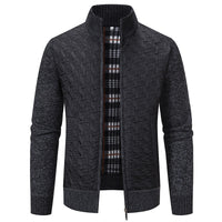 FallWinter Jacket Stand-up Collar Slim-fit Long-sleeved Coat