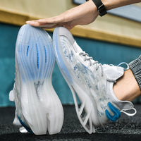 New Men's Trend Summer Breathable Fluorescent Outdoor Running Shoes