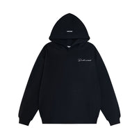 Loose Casual Letters Embroidered Hoodie