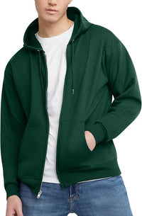 Men's American Fashion Brand Hooded Zipper Loose Pullover Top Sweatshirt Jacket