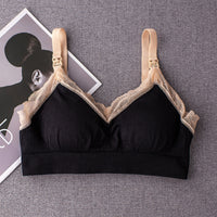 Lace Edge Maternity Breastfeeding Underwear Without Steel Ring