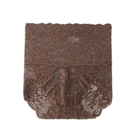 Lace High Waist  See-through Briefs For Ladies