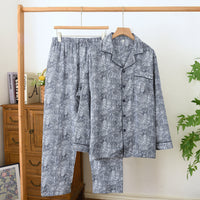 Soft Long-sleeve And Long-pants Loungewear Set