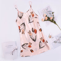 Sexy V-neck suspender nightdress