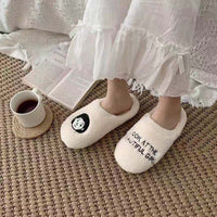 Home cotton slippers