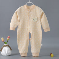 Spring new baby boneless one-piece long sleeves