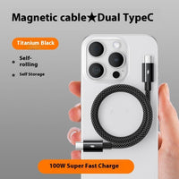 Fast Charge Magnetic Holder Typec Data Cable