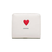 Photoprinted Leather Goods Mini Small Purse Female Short Style Folding Student Money Clip