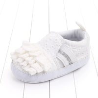 Lace soft sole non-slip baby toddler shoes