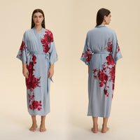 New Satin Plus Size Pajamas For Women Lightweight Loungewear Robe