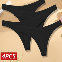 Non-marking One-piece Women's Low-rise Thong Physiological Pants