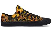Fashion Printed Couple High Top Canvas Shoes