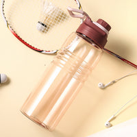 Construction Site 1L Large Capacity Water Cup Outdoor Plastic Water Bottle Portable In Summer