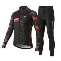Summer long-sleeved cycling wear men's suit