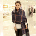Fashion all-match lady big shawl scarf