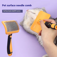 Pet Beauty Cat Bristle Hard Curved Needle Comb