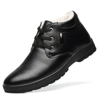 New style cotton shoes casual first layer cowhide old shoes