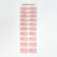 Candy Color UV Semi-cured Nail Stickers