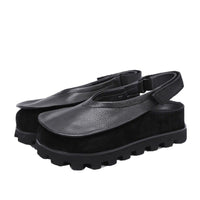 Retro Original Thick-soled Leather Toe Box Soft Bottom Platform Shoes For Women