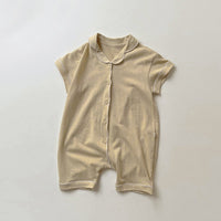 Baby Summer Open-chest Crawl Suit