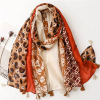 Creative Chinese Style Cotton And Linen Scarf