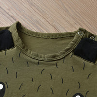 Explosive Baby Cartoon Bear One Piece Suit