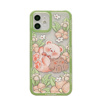 Painted Transparent Silicone Shockproof Phone Case