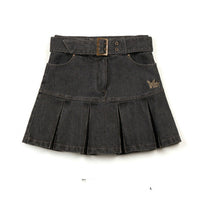 Summer Butterfly Embroidery Hot Girl Denim Skirt