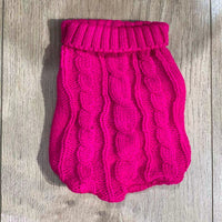 Autumn And Winter Thick Small Size Dog Baby Sweater