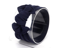 Knotted bowknot wide children's hair band