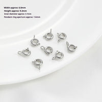 18K Gold Plated Strong Color Retention Spring Fastener