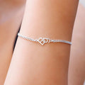 The Letter Bracelet Can Be Customized With Two English Letters