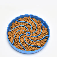 Slow Food Bowl For Dogs Food Grade Silicone Bowl For Slow Pet Food With Suction Cup Non-slip For Licking Rice
