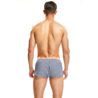 New Men's Boxers 100 Woven Cotton Plaid Boxers
