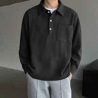 American Retro Casual Bottoming Shirt