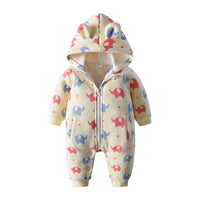 Cute Baby Knitted Cotton One-piece Crawling Suit