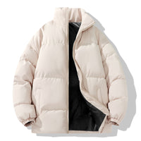 Mens Fashion Plus-Size Padded Cotton Jacket
