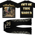 Out Of This World Short-Sleeve T-Shirt Flare Sweatpants Full Set