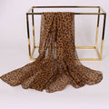 Women's Sun Protection Scarf Small Chiffon Spots
